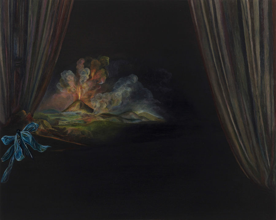 A Tremulous Stay painting by Emma Bennett