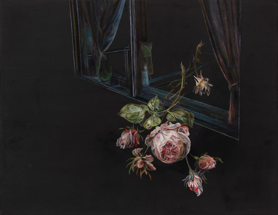 Hauled (from love) painting by Emma Bennett
