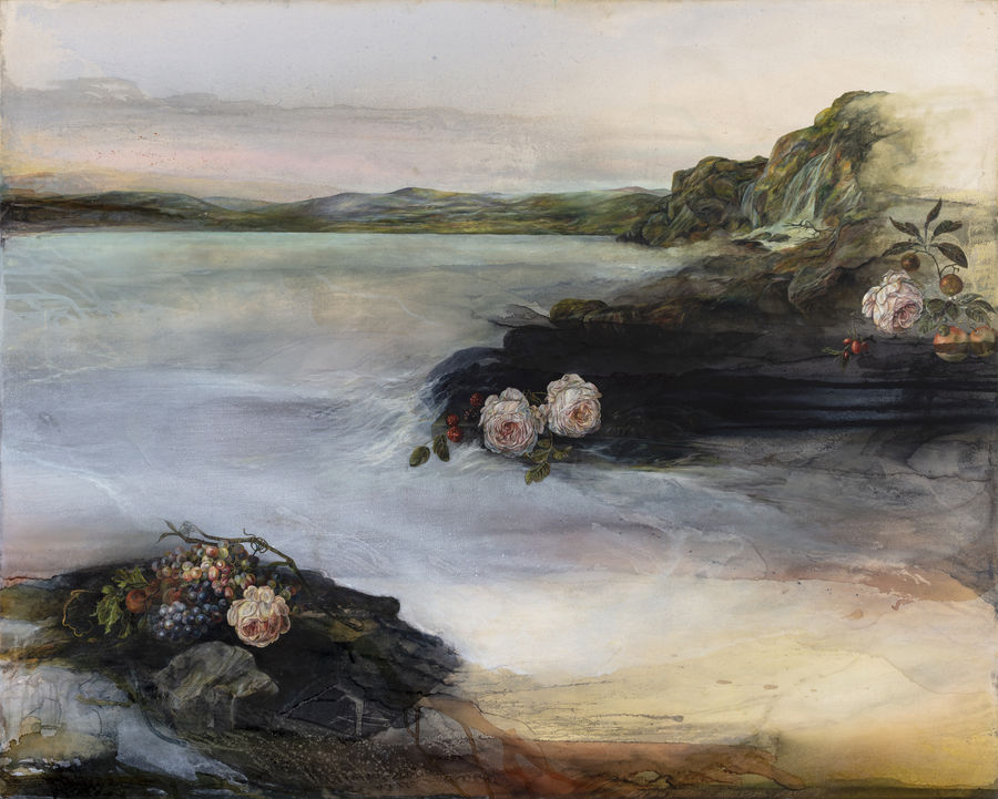 Salvage painting by Emma Bennett