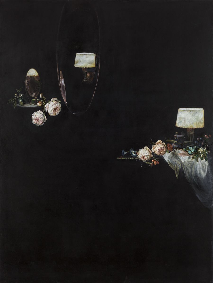 Some days (a shadow) painting by Emma Bennett