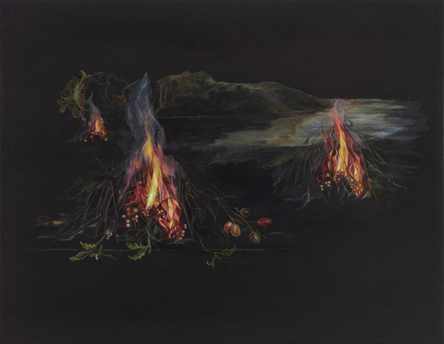 (Thirty-seven) Years Ago painting by Emma Bennett