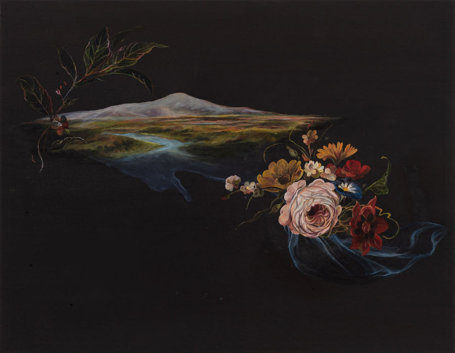 This Abeyance painting by Emma Bennett