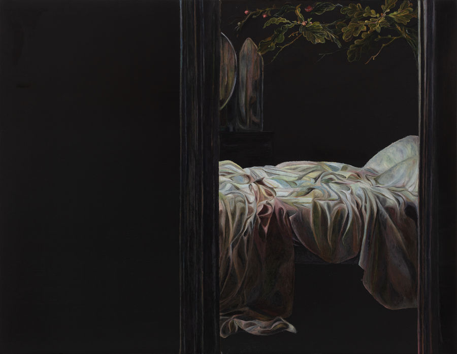 Trespasses painting by Emma Bennett